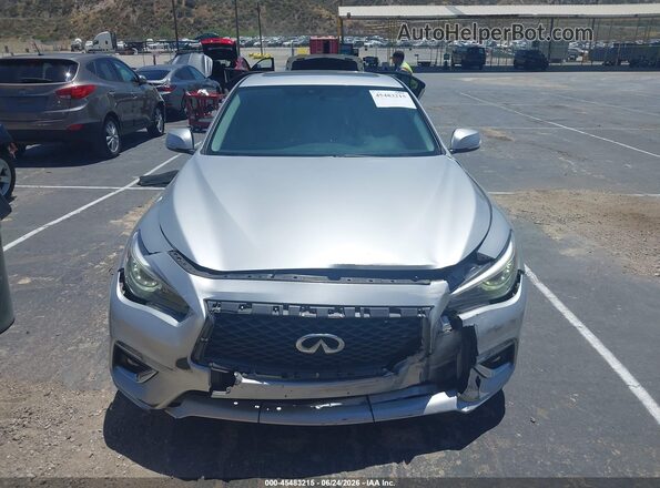 JN1EV7AP6LM208010 2020 INFINITI Q50 Silver Սարքավորումների վահանակի տեսք