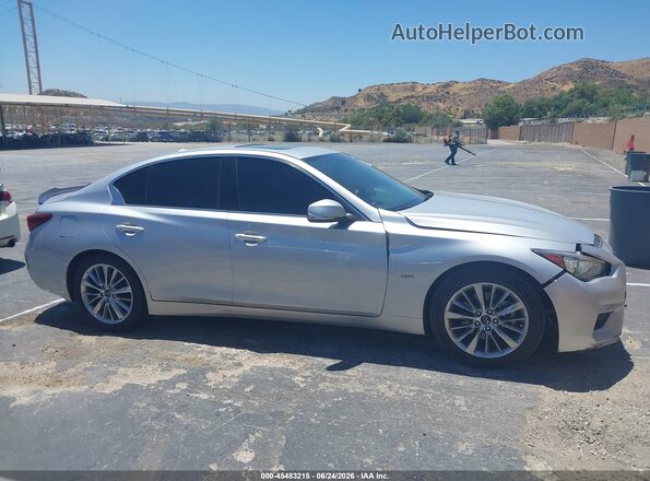 JN1EV7AP6LM208010 2020 INFINITI Q50 Silver Սալոնի հետևի տեսք