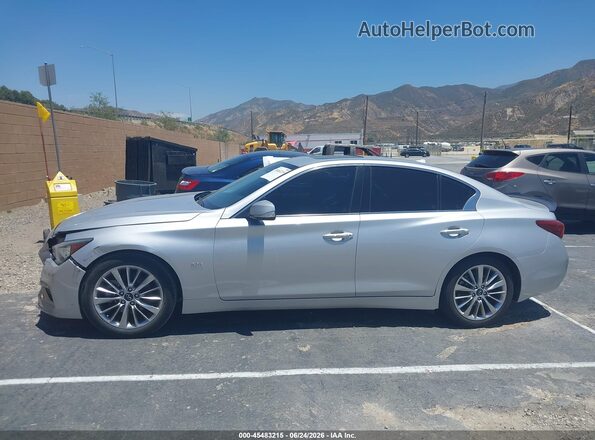 JN1EV7AP6LM208010 2020 INFINITI Q50 Silver Սալոնի 360 աստիճան տեսք