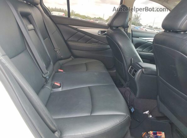 JN1EV7AP6LM208430 2020 INFINITI Q50 White Vista de los asientos traseros