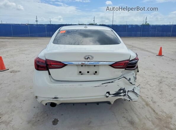 JN1EV7AP6LM208430 2020 INFINITI Q50 White Vista trasera