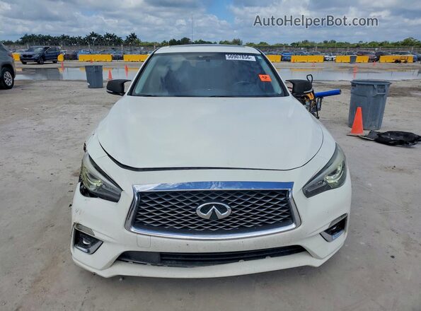 JN1EV7AP6LM208430 2020 INFINITI Q50 White Vista frontal