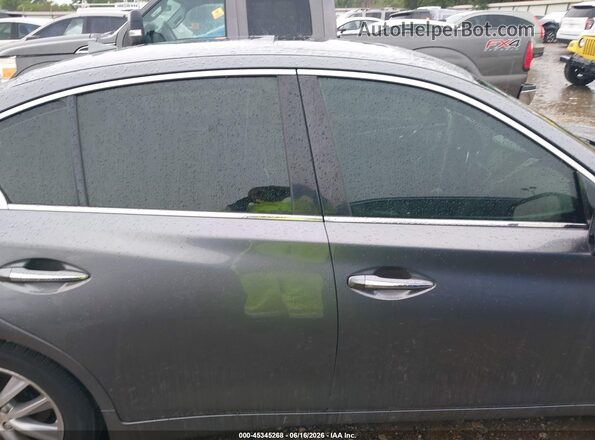 JN1EV7AP7GM303455 2016 INFINITI Q50 Silver Սալոնի հետևի տեսք