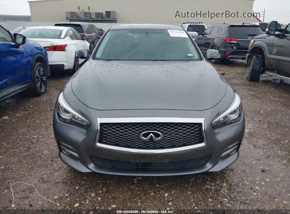 JN1EV7AP7GM303455 2016 INFINITI Q50 Silver Սարքավորումների վահանակի տեսք