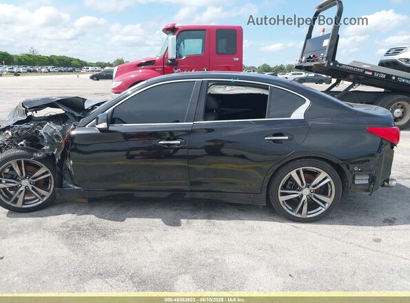 JN1EV7AP7HM731835 2017 INFINITI Q50 Black 360 interior view