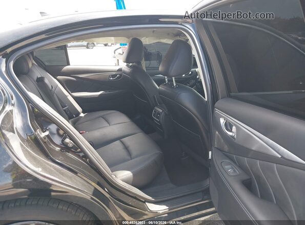 JN1EV7AP7HM731835 2017 INFINITI Q50 Black VIN sticker view