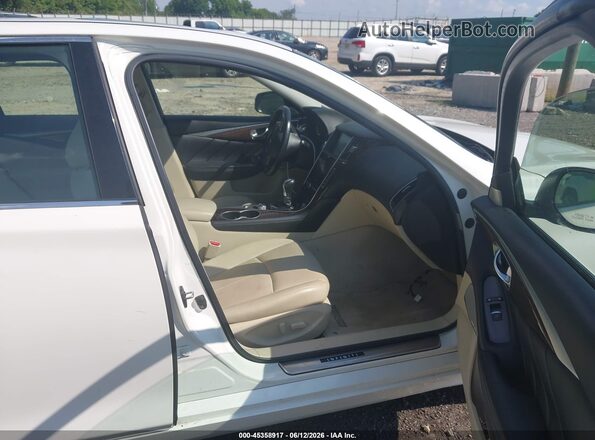 JN1EV7AP7HM732077 2017 INFINITI Q50 White Սալոնի դիմացի տեսք