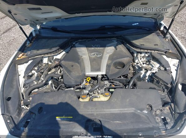 JN1EV7AP7HM744150 2017 INFINITI Q50 White Widok z tyłu