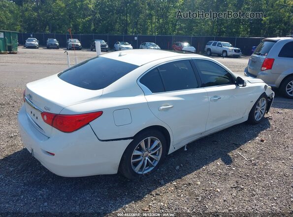 JN1EV7AP7HM744150 2017 INFINITI Q50 White Tył prawy