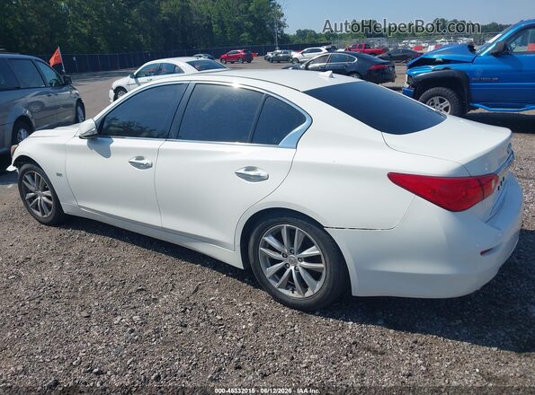 JN1EV7AP7HM744150 2017 INFINITI Q50 White Tył lewy