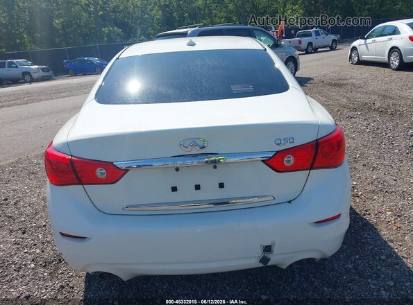 JN1EV7AP7HM744150 2017 INFINITI Q50 White 
