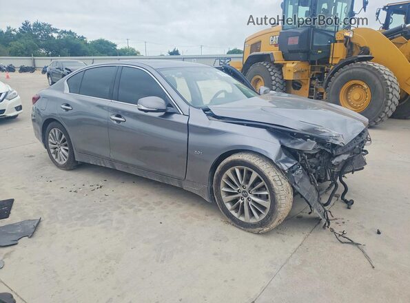 JN1EV7AP7JM355059 2018 INFINITI Q50 Gray 