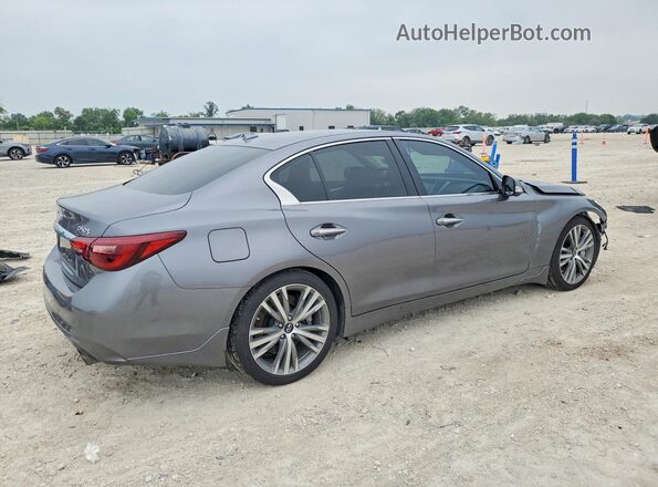JN1EV7AP7KM510940 2019 INFINITI Q50 Gray 