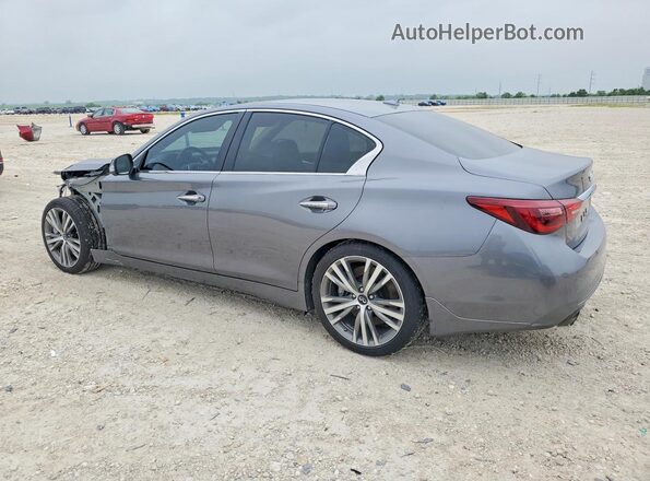 JN1EV7AP7KM510940 2019 INFINITI Q50 Gray 