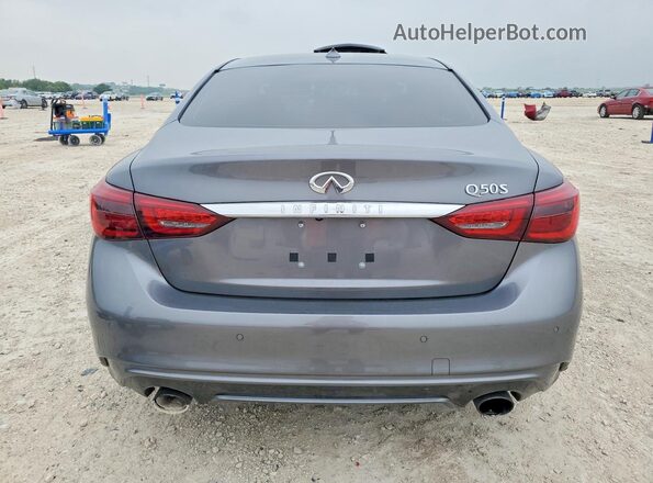 JN1EV7AP7KM510940 2019 INFINITI Q50 Gray 
