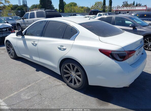 JN1EV7AP7KM512025 2019 INFINITI Q50 White Tył lewy