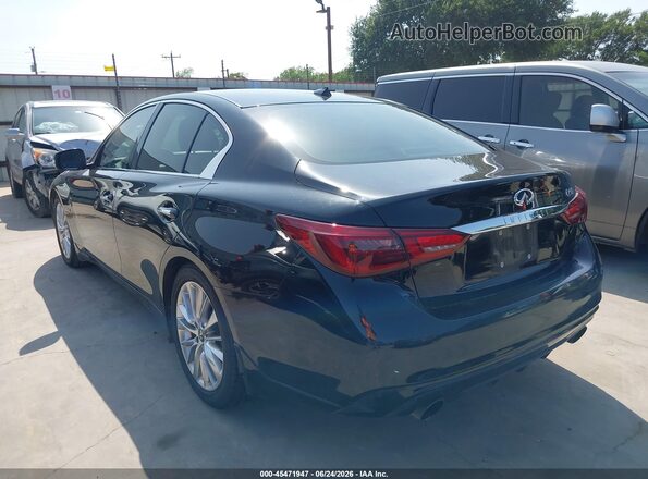 JN1EV7AP7KM518343 2019 INFINITI Q50 Black Rear left
