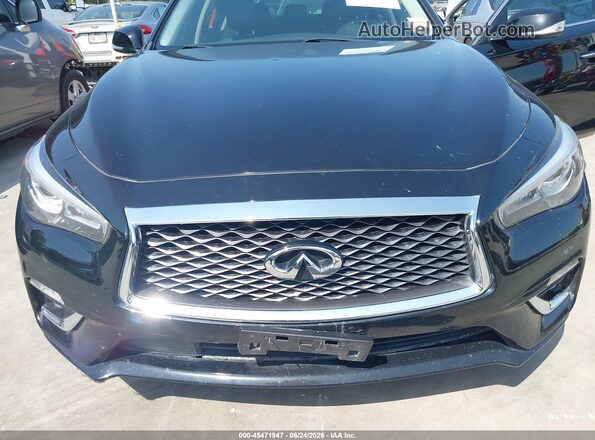 JN1EV7AP7KM518343 2019 INFINITI Q50 Black Front view