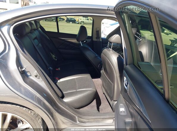 JN1EV7AP7KM519363 2019 INFINITI Q50 Gray Vista de la etiqueta del VIN