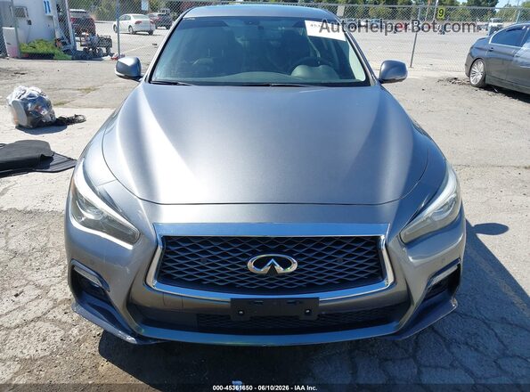 JN1EV7AP7KM519363 2019 INFINITI Q50 Gray Vista del cuadro de instrumentos