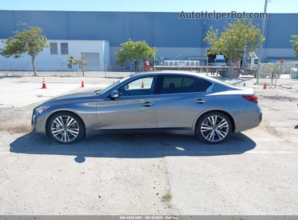 JN1EV7AP7KM519363 2019 INFINITI Q50 Gray Vista interior de 360 grados