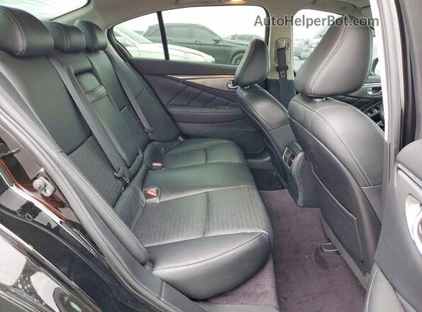 JN1EV7AP7LM202751 2020 INFINITI Q50 Black Widok tylnych siedzeń