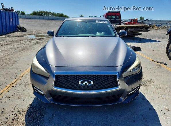 JN1EV7AP8HM733920 2017 INFINITI Q50 Gray Դիմացի տեսք