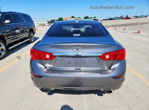 JN1EV7AP8HM733920 2017 INFINITI Q50 Gray Հետևի տեսք