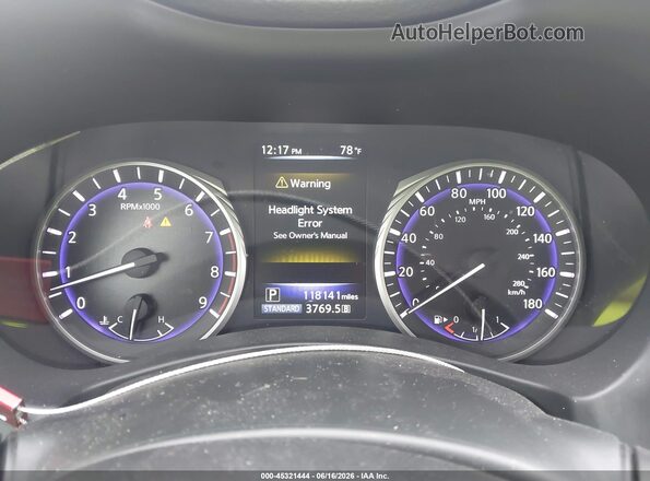 JN1EV7AP8HM744383 2017 INFINITI Q50 Black Vista de los asientos traseros