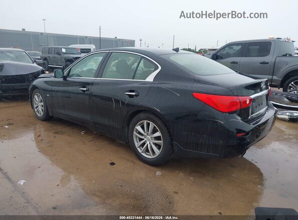 JN1EV7AP8HM744383 2017 INFINITI Q50 Black Trasero izquierdo