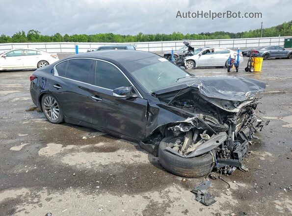 JN1EV7AP8JM352803 2018 INFINITI Q50 Black 