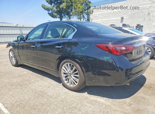 JN1EV7AP8JM356642 2018 INFINITI Q50 Black 