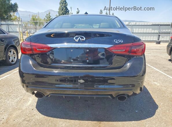 JN1EV7AP8JM356642 2018 INFINITI Q50 Black 