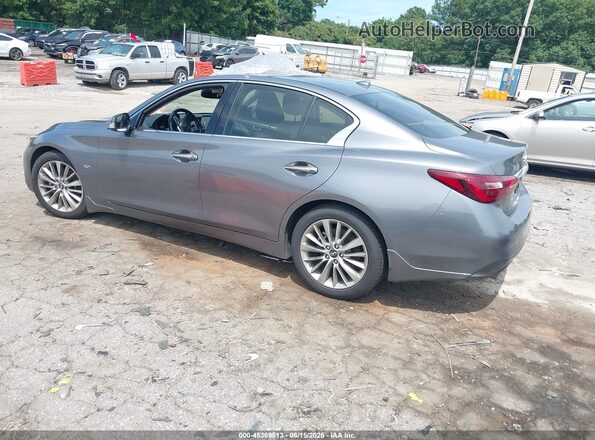 JN1EV7AP8KM513684 2019 INFINITI Q50 Gray Հետևի ձախ
