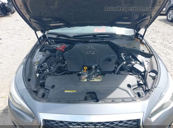 JN1EV7AP8KM513684 2019 INFINITI Q50 Gray Հետևի տեսք