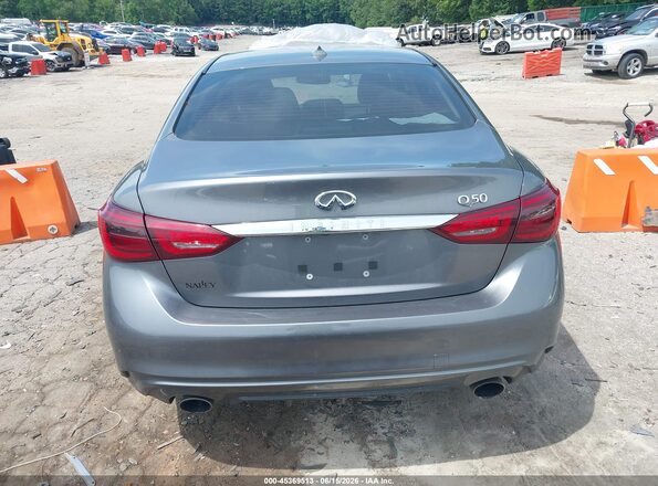 JN1EV7AP8KM513684 2019 INFINITI Q50 Gray 