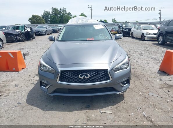 JN1EV7AP8KM513684 2019 INFINITI Q50 Gray Սարքավորումների վահանակի տեսք