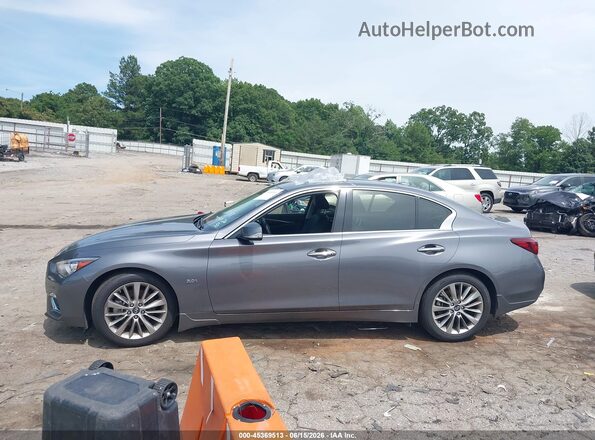 JN1EV7AP8KM513684 2019 INFINITI Q50 Gray Սալոնի 360 աստիճան տեսք