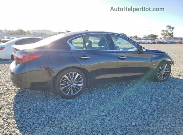 JN1EV7AP8KM514981 2019 INFINITI Q50 Black უკანა მარჯვენა