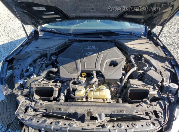 JN1EV7AP8KM514981 2019 INFINITI Q50 Black უკანა სალონის ხედი