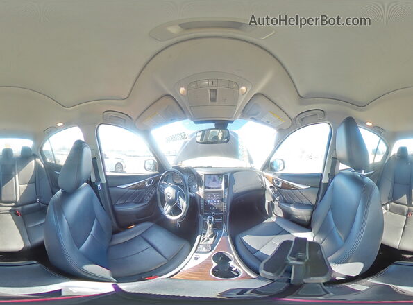 JN1EV7AP8KM514981 2019 INFINITI Q50 Black სალონის 360-გრადუსიანი ხედი