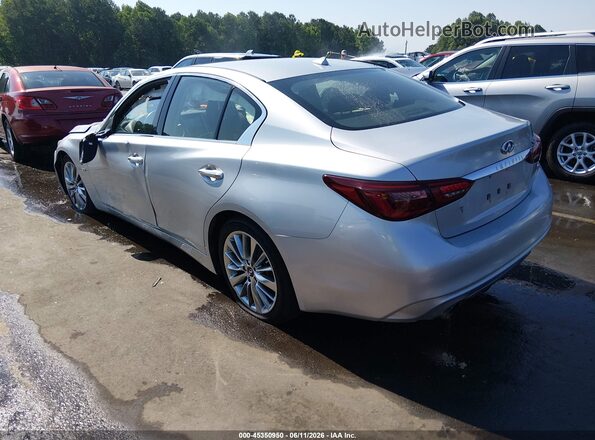 JN1EV7AP8KM519193 2019 INFINITI Q50 Silver Задня ліва чверть