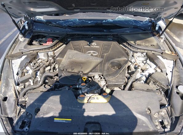 JN1EV7AP8KM519193 2019 INFINITI Q50 Silver Вид ззаду
