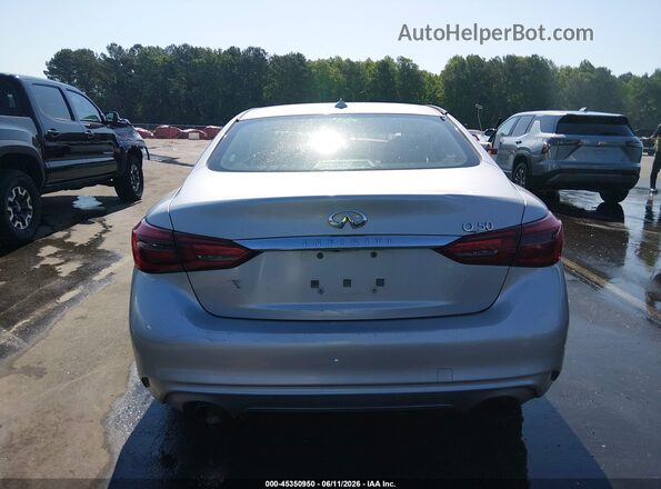 JN1EV7AP8KM519193 2019 INFINITI Q50 Silver 