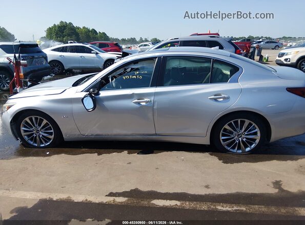 JN1EV7AP8KM519193 2019 INFINITI Q50 Silver Панорамний вид салону 360°