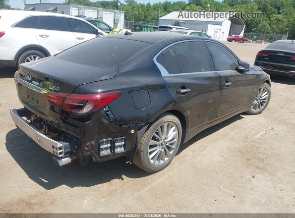 JN1EV7AP8LM204458 2020 INFINITI Q50 Black Задня права чверть