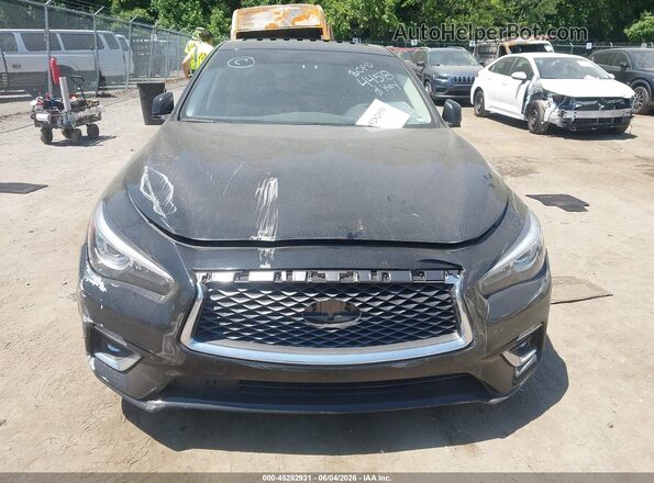 JN1EV7AP8LM204458 2020 INFINITI Q50 Black Вид щитка приладів