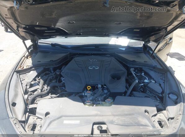 JN1EV7AP8LM204458 2020 INFINITI Q50 Black Вид ззаду
