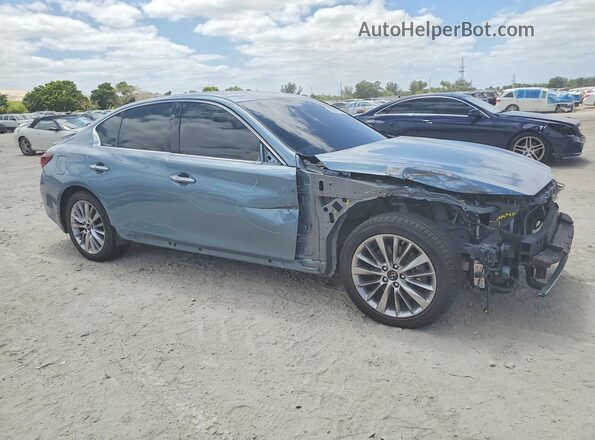 JN1EV7AP8LM207005 2020 INFINITI Q50 Blue 