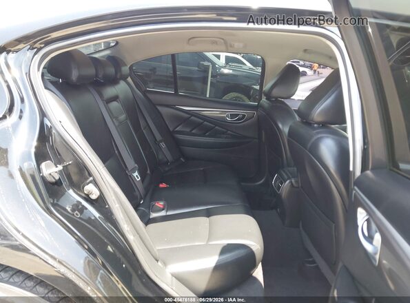 JN1EV7AP8MM707148 2021 INFINITI Q50 Black VIN კოდის სტიკერის ხედი